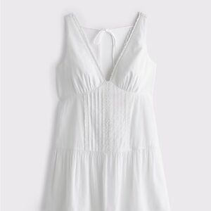 Abercrombie & Fitch White Mini Dress